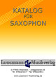 Katalog für Saxophon